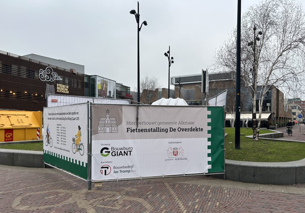 Nieuwe fietsenstalling “de Overdekteg” Alkmaar Nieuwe fietsenstalling “de Overdekteg” Alkmaar